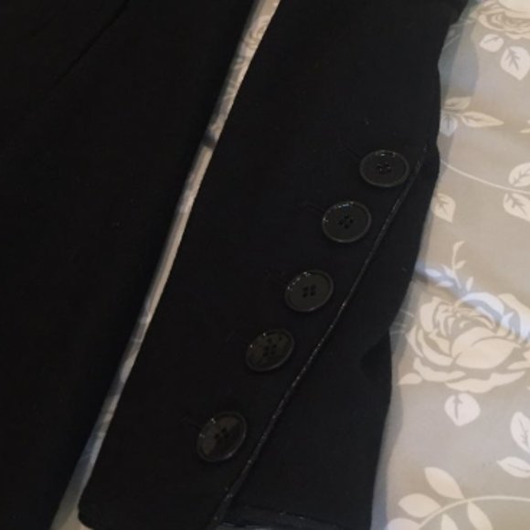 Express Peacoat Long Jacket Wool XS - Picture 11 of 12